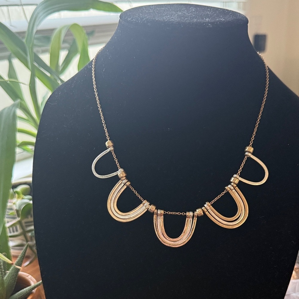 Plunder Gold Statement Necklace